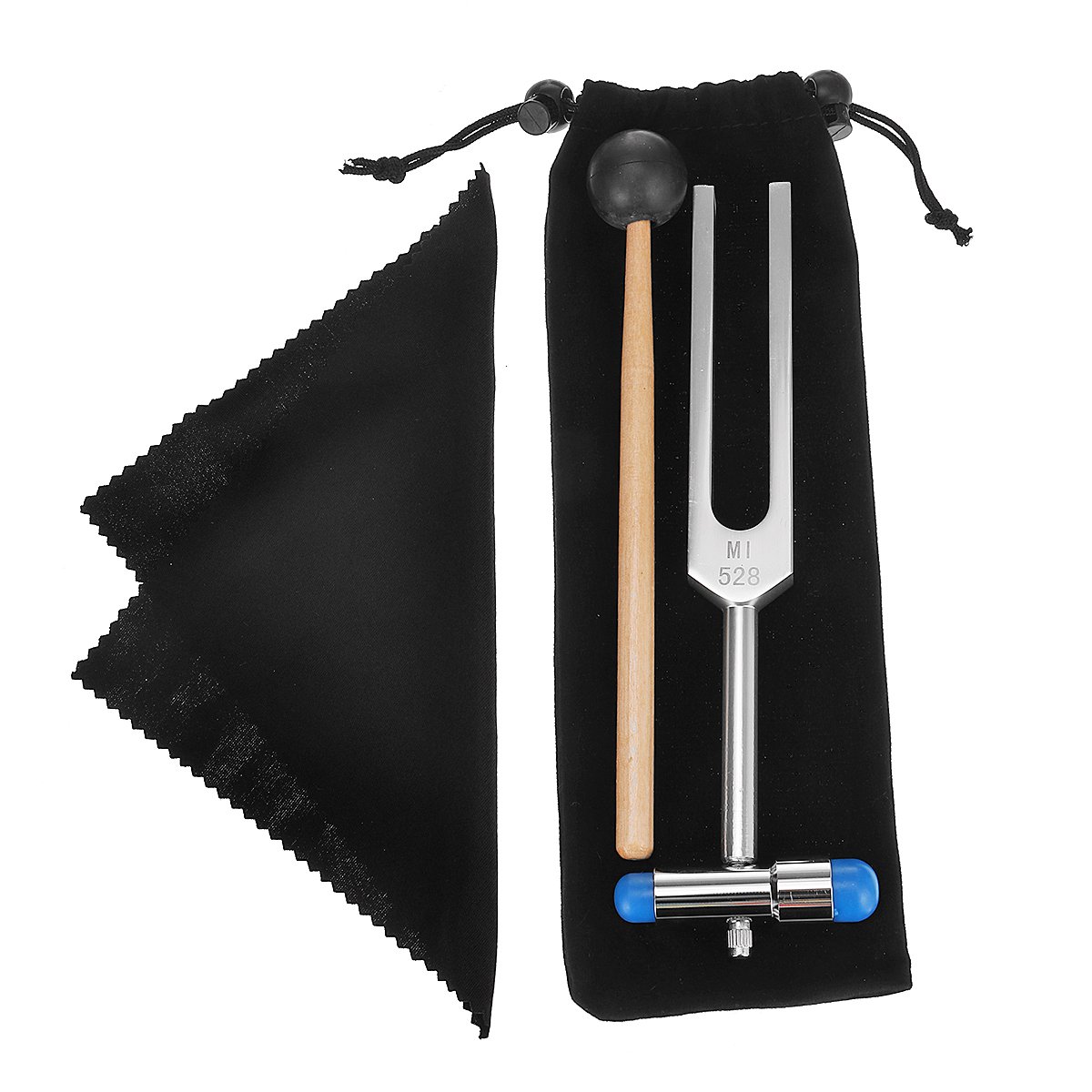 528HZ Aluminum Medical Tuning Fork Chakra Hammer Ball Diagnostic Mallet Testing