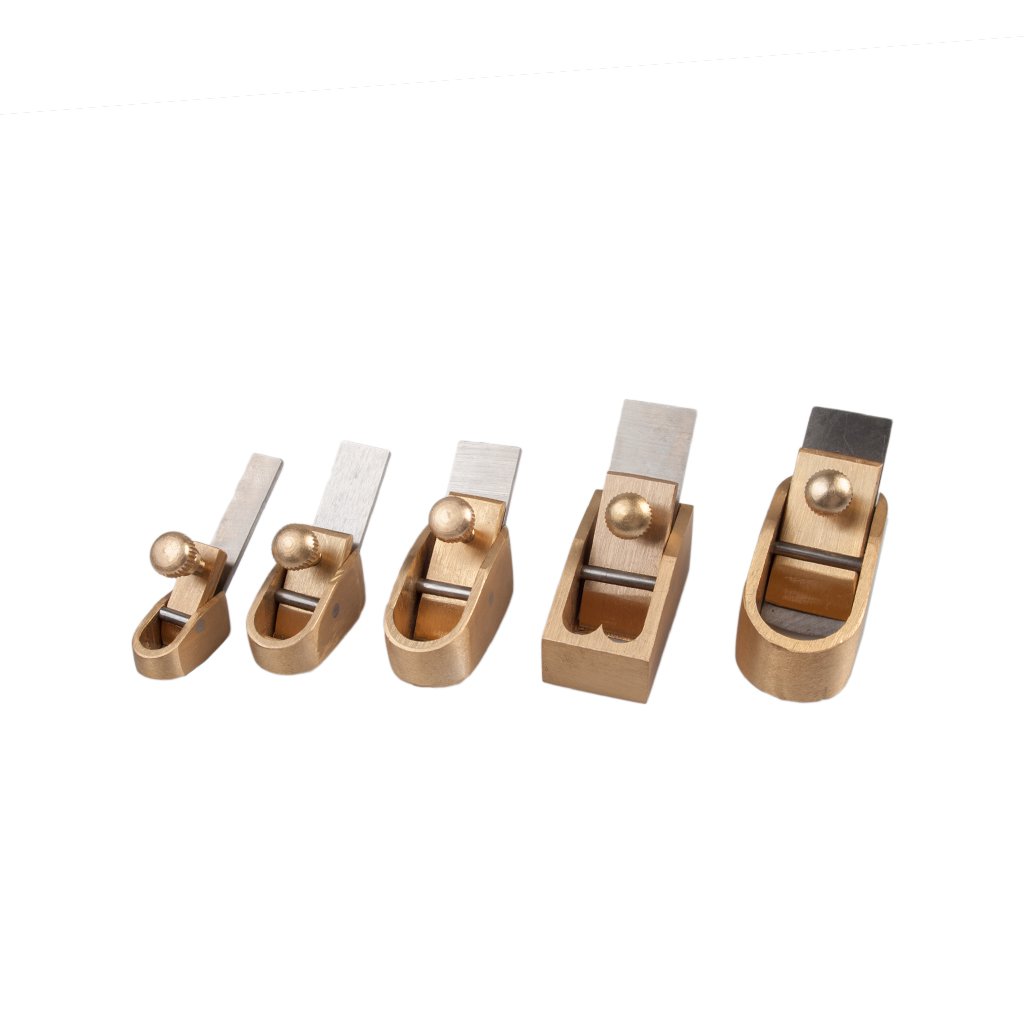 5PCS NAOMI Violin Plane Cutter Violin Tool Woodworking Plane Cutter Brass Luthier Tools DIY Violin U