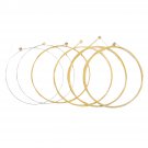 6 PCS GOYY Brass Acoustic Guitar String Set for Guitar Players