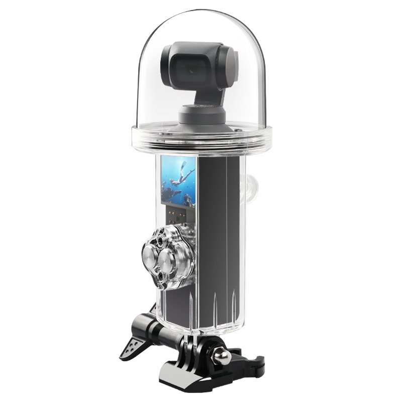 60m Underwater Surfing Protector Cover Camera Waterproof Case Handheld Gimbal Stabilizer Camera Cove