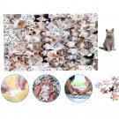 70*50CM 1000 Pieces Cat World Jigsaw Puzzle Educational Toys Indoor Toys