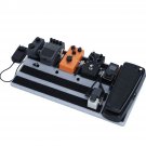 ABS Plastic Electric Guitar Effects Pedal Board with Screwdriver