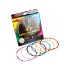 Alices Acoustic Guitar Strings A107-C Plated Steel Steel Core 6 Strings Colorful Coated Copper Alloy