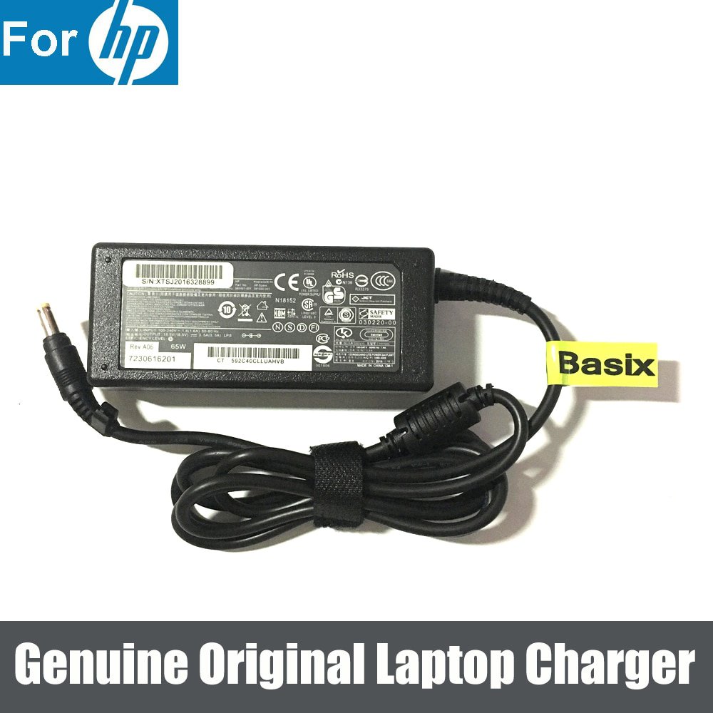 Original 65W AC Adapter Charger Power Supply for HP COMPAQ 609936-001 608421-002 A065R01AL-HW01