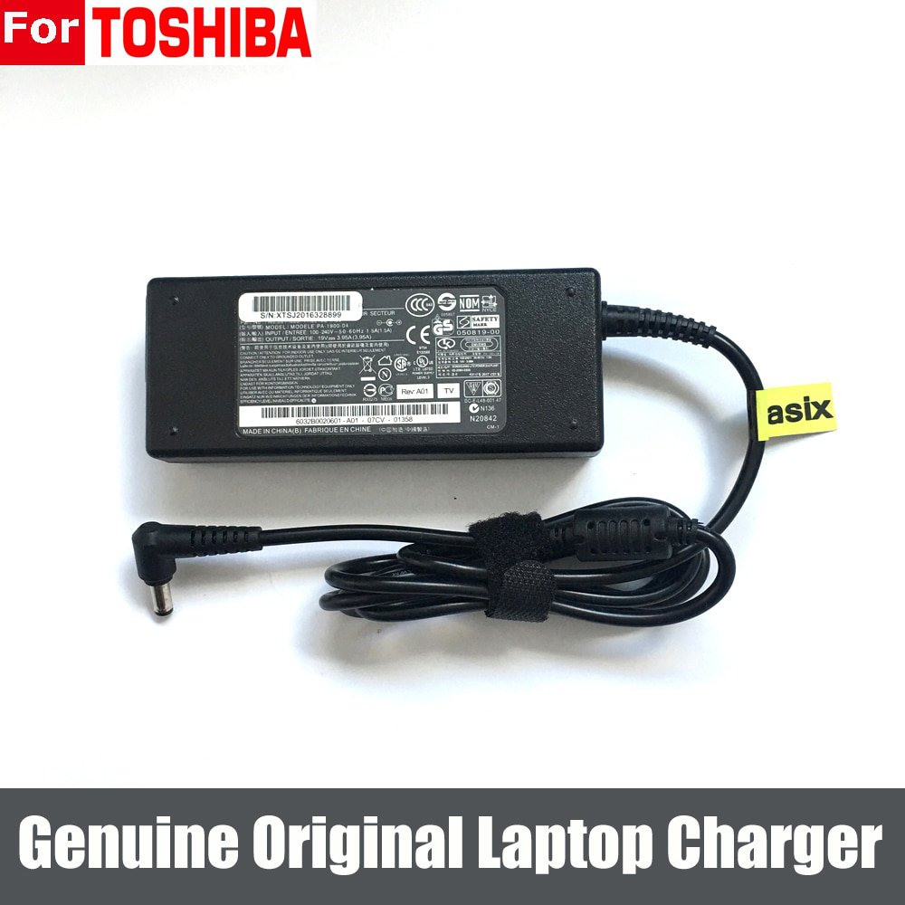 Original 75w 19v Ac Power Adapter Charger For Toshiba Satellite A215