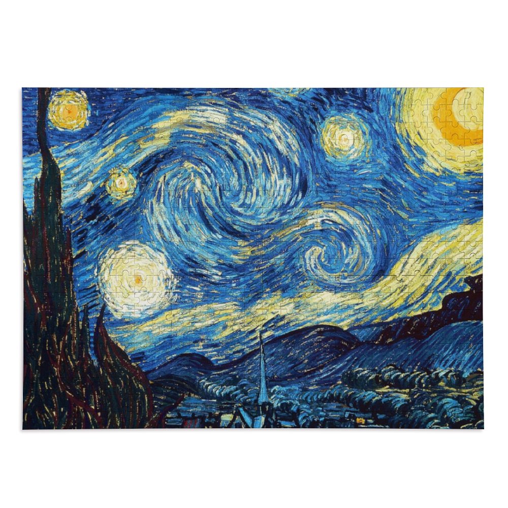 500 Piece The Starry Night Jigsaw Puzzle for Adults