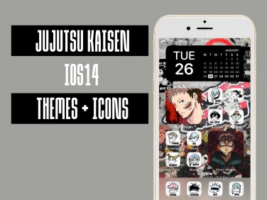 jujutsu kaisen iphone theme