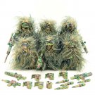 Custom Military WW2 Weapons Set And Minifigures Ghillie Suit Lego Alternative Brick Moc