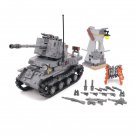 Custom WW2 Military German Tank Set with Minifigures and Guns | Lego Alternative Moc Tanks