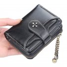 Chrome Hearts CH inspired Leather Wallet ID Card Holder Minimalist Cross Wallet Y2K Accessories Gift