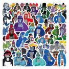 50x Gorilla Tag Gamer Sticker | DIY Decoration Stickers | Vinyl Decal Gift