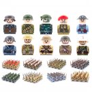 WW2 Military Minifig Building Blocks Figure world War 2 Mini Fig Bricks Construction Toys