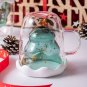 Cute Christmas Tree Double Glass Coffee Cup