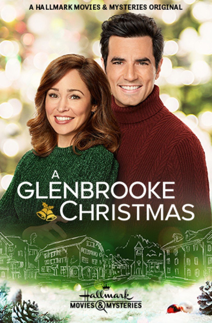 A Glenbrooke Christmas DVD 2020 Hallmark Movie Autumn Reeser Antonio Cupo