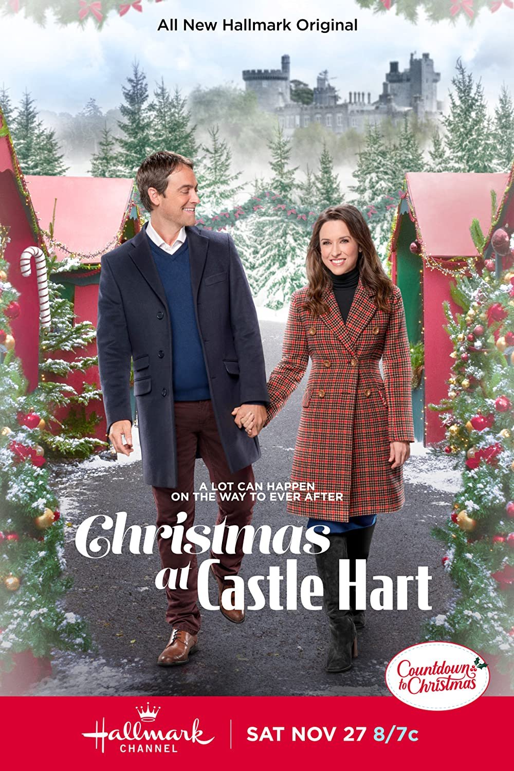 Christmas at Castle Hart DVD 2021 Hallmark Movie Lacey Chabert Stuart Townsend