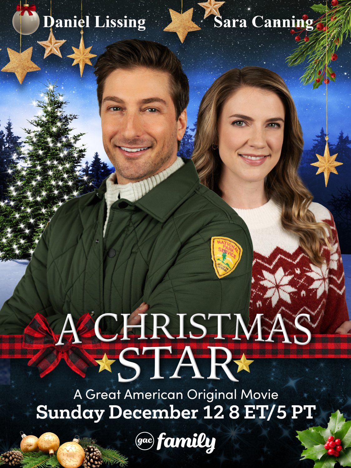 A Christmas Star DVD 2021 Hallmark Movie Sara Canning Daniel Lissing