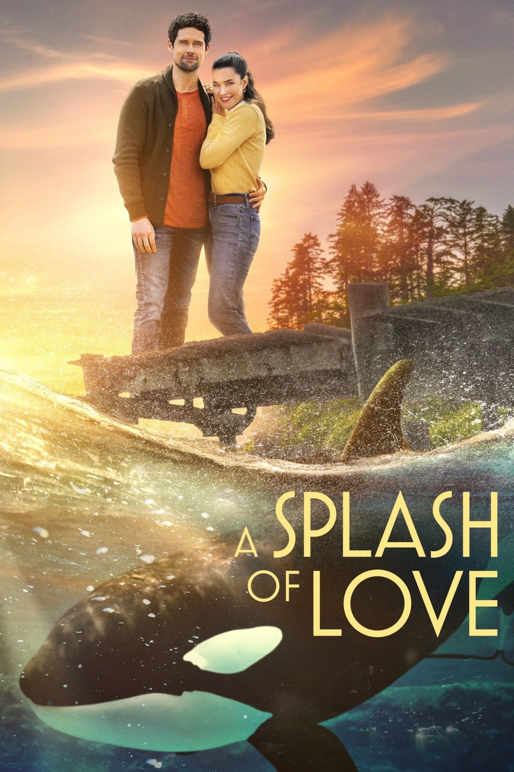 A Splash of Love DVD 2022 Hallmark Movie