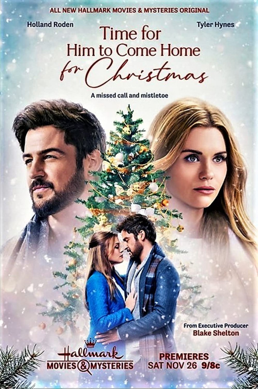 Time For Him To Come Home For Christmas DVD 2022 Hallmark Movie