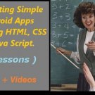 Creating simple android apps self study pack