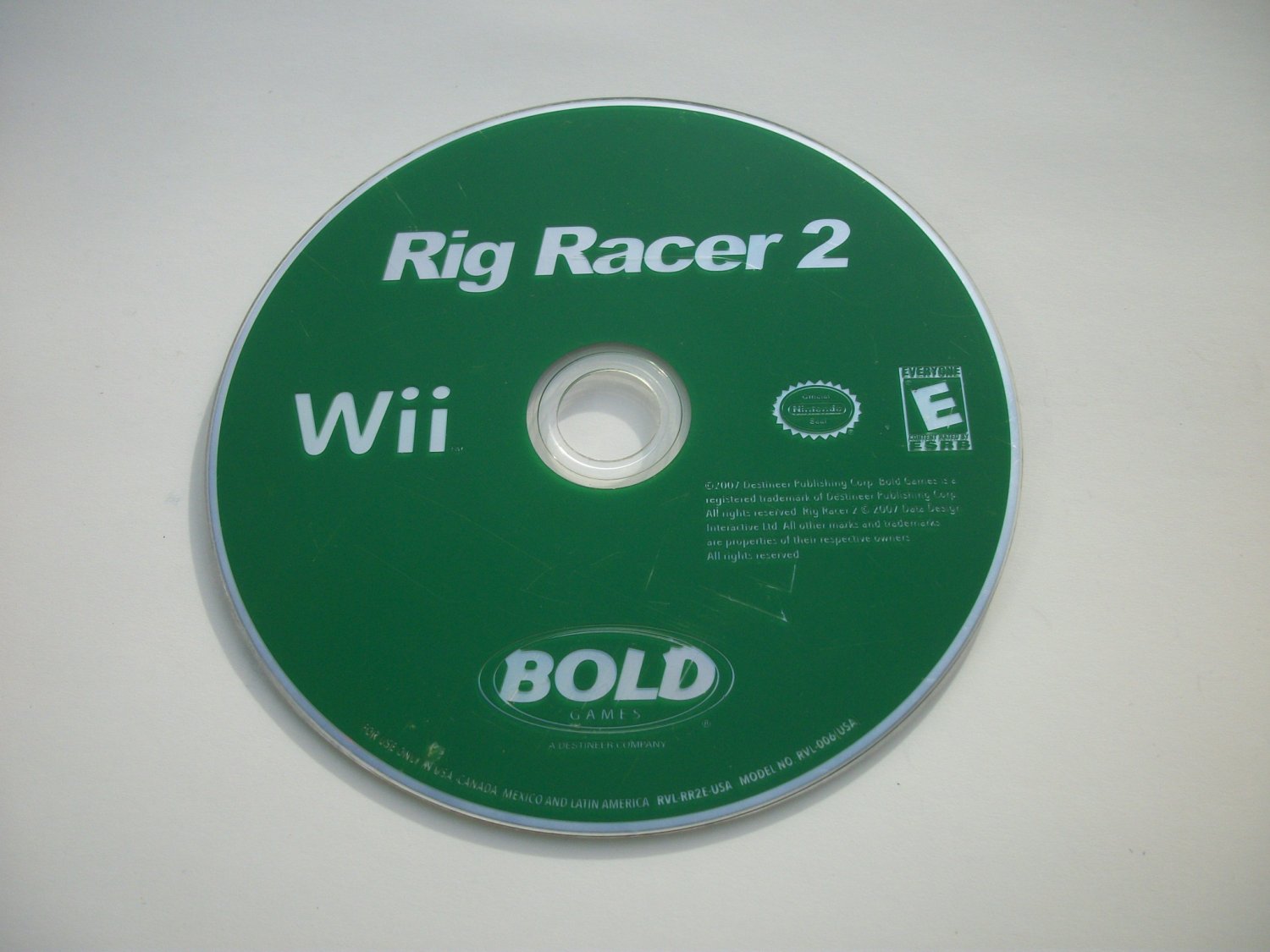 Rig Racer 2 Wii Video Game DISC ONLY