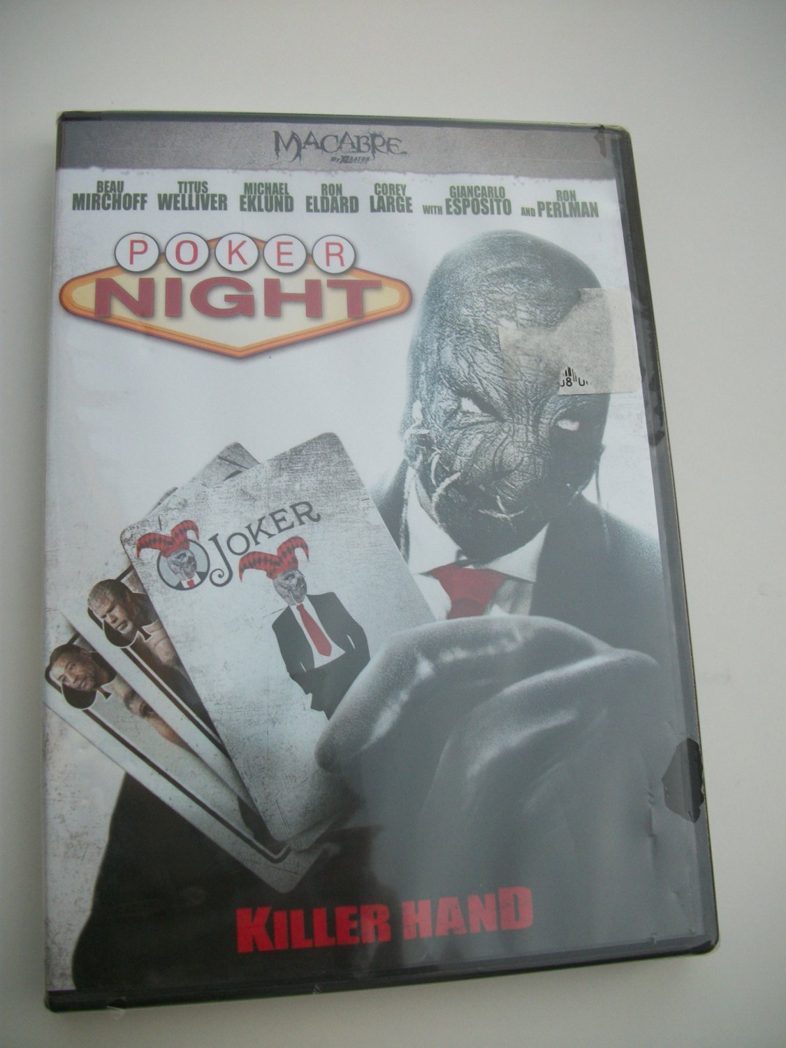 NEW POKER NIGHT KILLER HAND DVD MOVIE