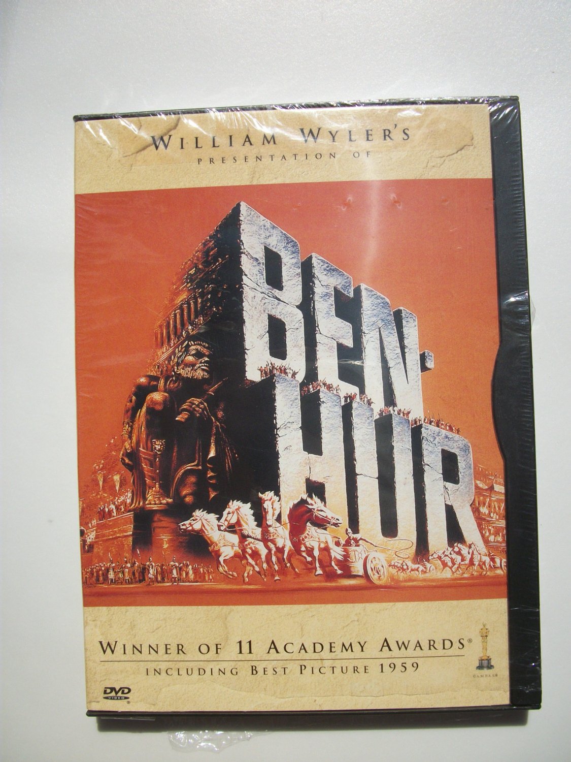 NEW BEN HUR DVD 2001