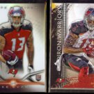 MIKE EVANS 2014 Topps Platinum RC + 2015 Topps Gridiron Warriors Insert. BUCS