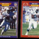 MARK CLAYTON #213 + MARK DUPER #464 1989 Pro Set. DOLPHINS