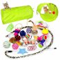 24 pieces cat toys, Kitten Toys Assortments, 2 Way Tunnel, Cat Feather Teaser