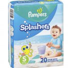 Swim Diapers Pampers Splashers Disposable Swim Pan Size Small  Free Shipping