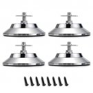 OwnMy 4 PCS Billiard Pool Table Leg Levelers Leveling Risers for Football Socce