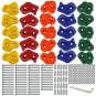 25pcs Rock Climbing Holds Mounting Hardware Included For Kids Adults Sporting US