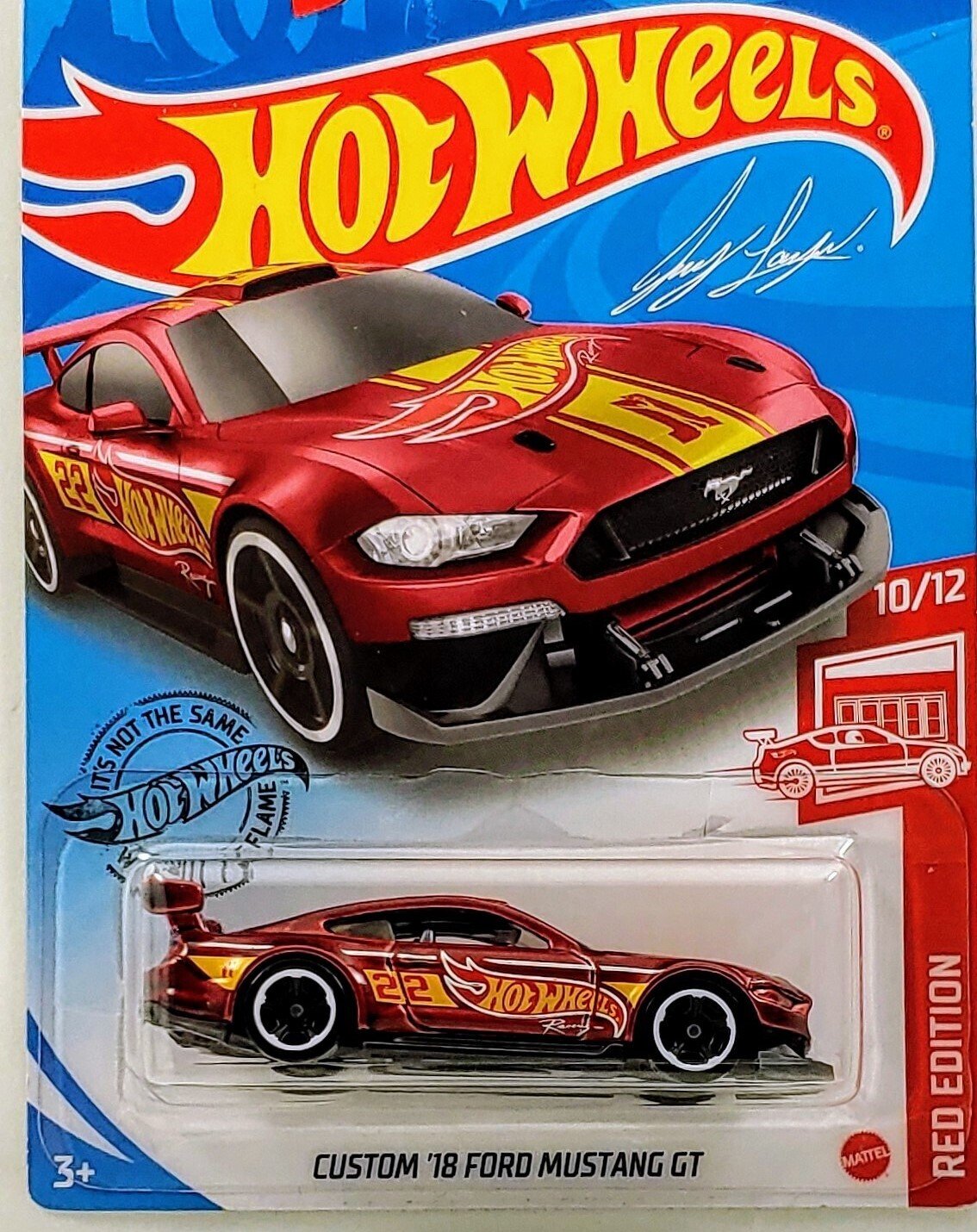 Hot Wheels Custom 18 Ford Mustang Gt