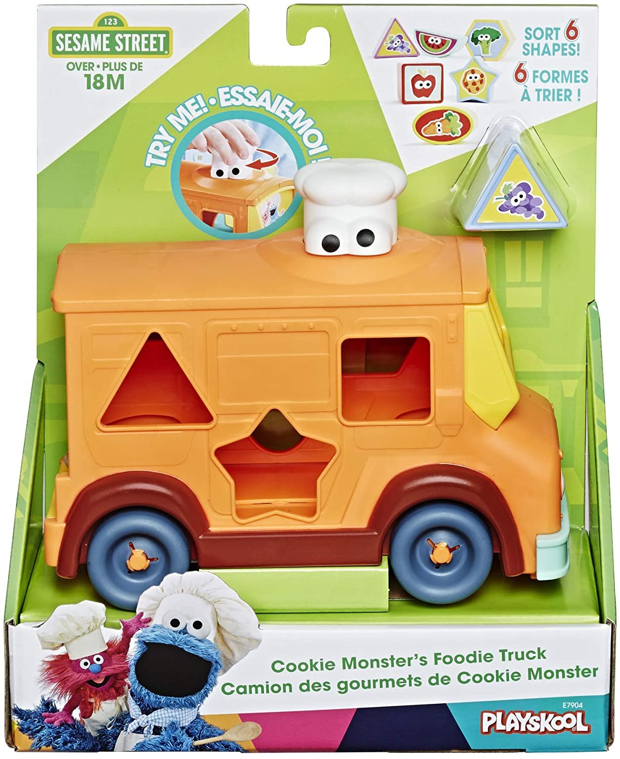Playskool Sesame Street Cookie Monster's Foodie Truck