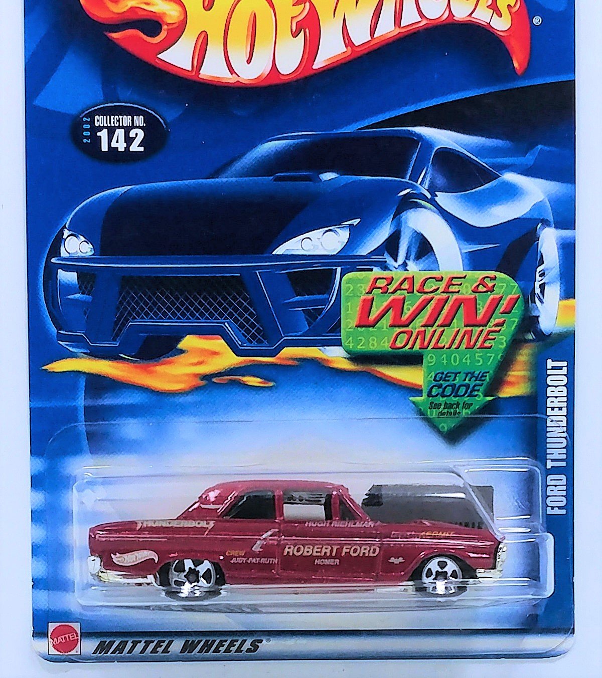 Hot Wheels Ford Thunderbolt - 2002 Collector #142