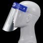 6x Safety Full Face Shield Clear Guard Protector Mask Anti-Fog + Elastic Head Band