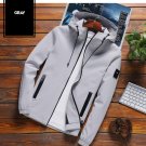 2020 New Brand Jacket Men Zipper Winter Spring Autumn Casual Solid Hooded Jackets  Fit High Quality