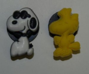 snoopy croc charms