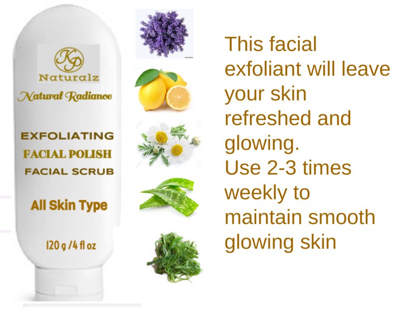Natural Radiance Exfoliating Jojoba Bead Facial Polish Facial Exfoliant