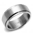 Men's High Polished Minimalist Ring - Stainless Steel