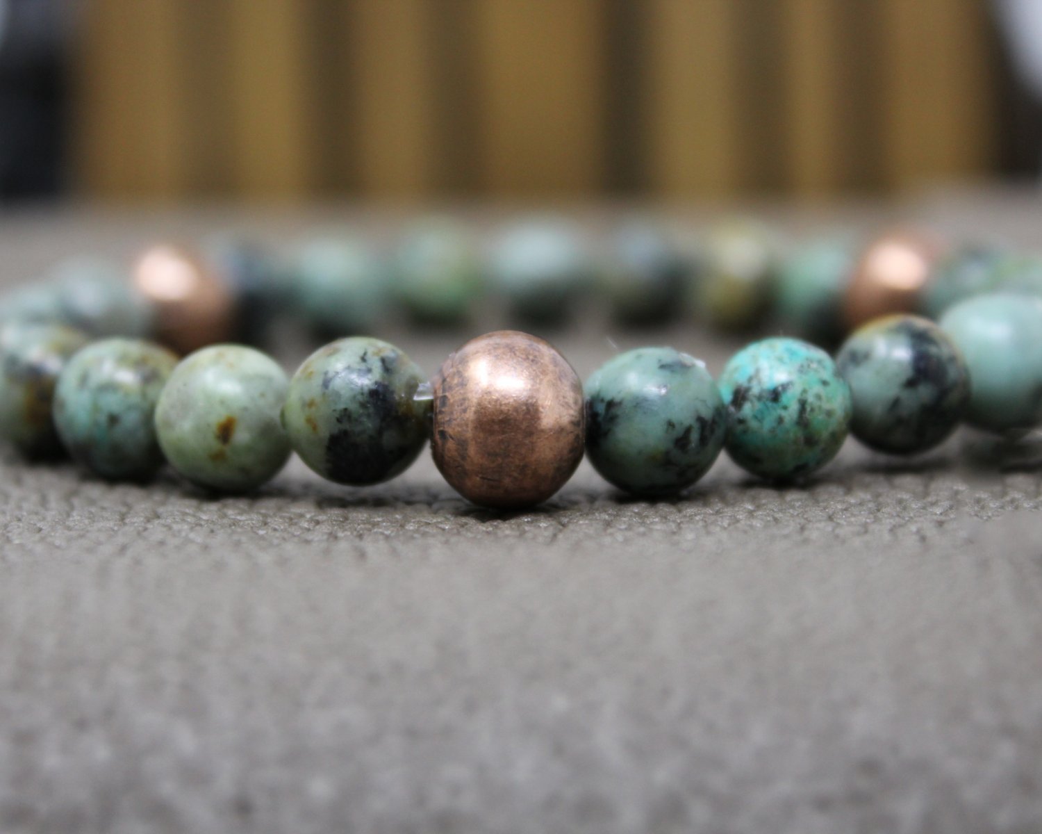 African Turquoise Bracelet