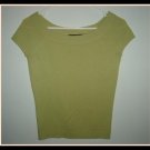 THE LIMITED Green Cashmere Sweater Tee Size XS X-Small