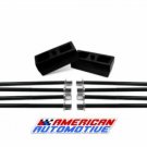 Silverado Sierra 1500 2" Lift Blocks + 12.5" Square Leaf Spring Axle U Bolts