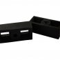 Titan 2" Rear Suspension Lift Solid Cast Iron Blocks + Extra Long 10" U Bolt