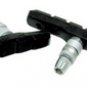 Pair (2 Shoes) for bicycle V-type or Linear Pull brake .  Hos threaded post.