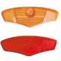 Reflector Set for both bicycle wheels. Goes on spokes. Length about 5"