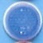 Blue  Reflector for bicycle, 1" dia. with bolt & nut. ... S&H is $1.95 or $0.65