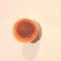 Yellow  Reflector for bicycle, 1" dia. with bolt & nut. ... S&H is $1.95 or $0.65
