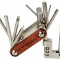 Multi Tool, 11 function. Folding design. Wood handle .... S&H is $4.95 or $2.50