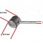 Brake inner Cable for Bicycle. Length 67". Galvanized steel... S&H is $1.95